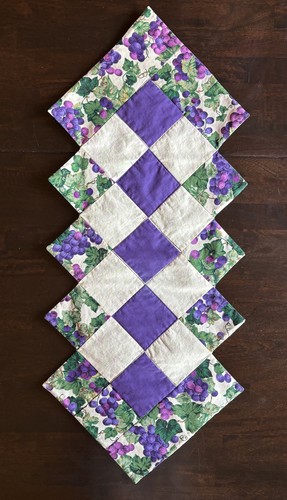 Tumbling block patchwork quilt - block,
