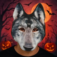 Halloween Werewolf Mask Husky