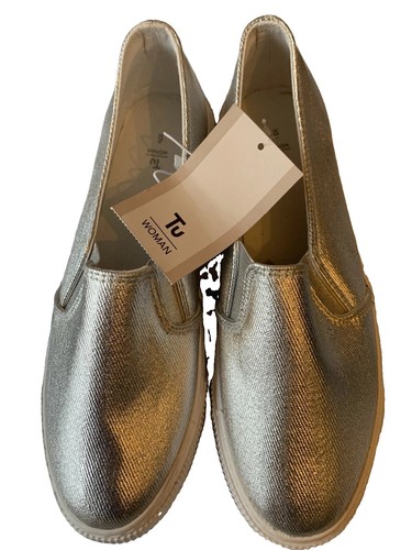Bnwt size 6 silver - by,