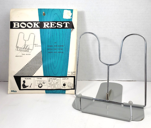 Vtg adjustable folding gray - adjustable,
