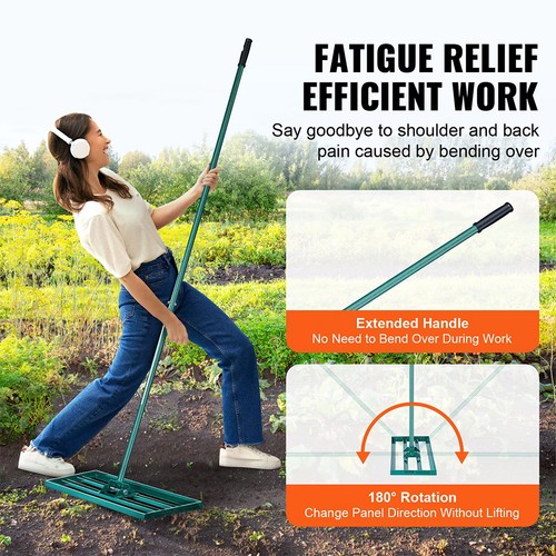 Garden lawn levelling rake - lawn,