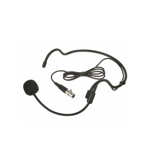 Black condenser headset - black,