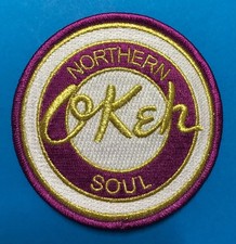 NORTHERN SOUL IRON ON PATCH - NORTHERN SOUL OKEH - PURPLE