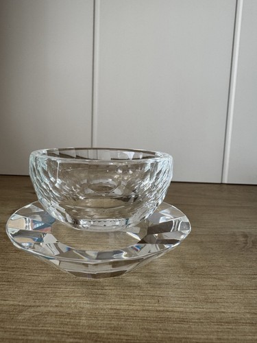 Vintage italian crystal candle - italian,