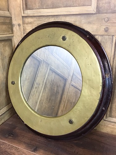 Vintage porthole wall - porthole, mirror
