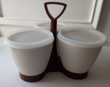 Vintage Tupperware Brown