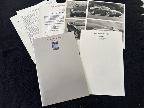 1993 porsche 968 coupe - porsche,
