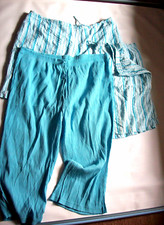 BONMARCHE -2- PAIRS -LADIES- SHORTS- SIZE- XL-plus-a-pair short- trouser-  Blue.