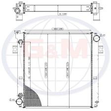 TOYOTA FORKLIFT TRUCK Radiator