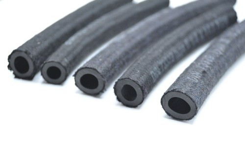 Cotton braided rubber fuel - rubber,