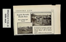 1925 English Portable Hurdle