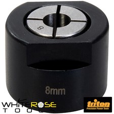 Triton Router Collet 8mm Durable Steel Construction