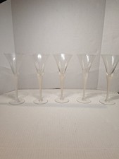 9.5" TALL FLUTED Wine Glasses
