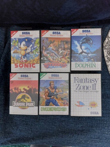 Master system games bundle - master,