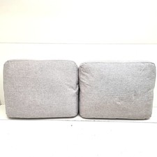 Back cushions light grey - back,