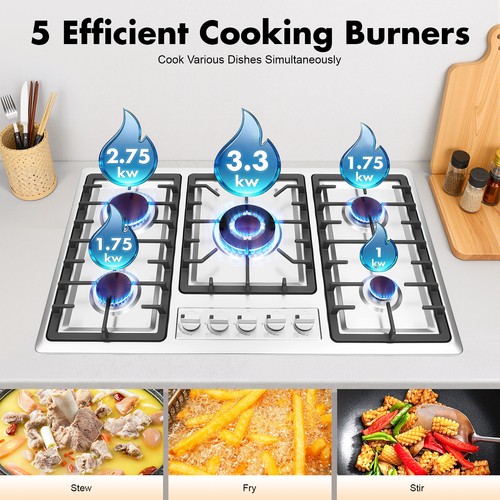 Gas cooktop propane - cooktop,