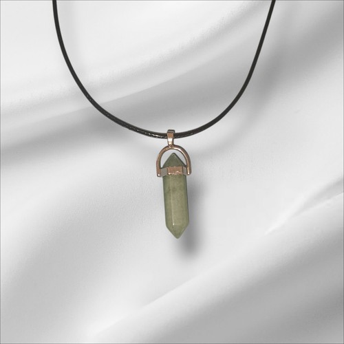 Point pendant necklace hexagon - point,