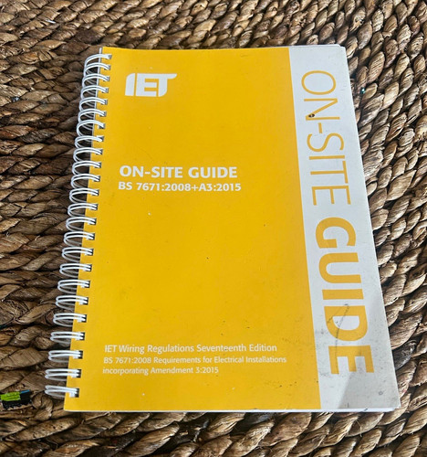 Iet site guide - on-site,
