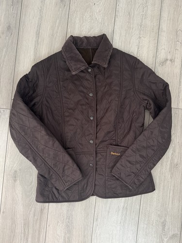Barbour brown quilted - brown,