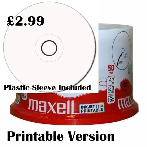 Maxell dvd blank - 1x,