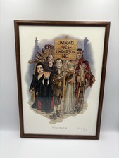 Terry Pratchett Discworld The Fresh Start Club Framed Print Signed By Paul Kidby
