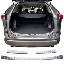 Chrome rear bumper protector - chrome,