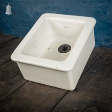Small White Sink, Reclaimed Southhook School Science Lab Basin