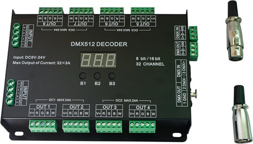 32ch rgbw dmx512 - rgbw, 8