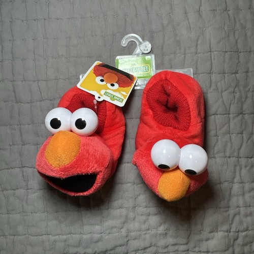 New elmo sesame street plush - street,