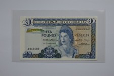 Gibraltar 1986 £10 Ten Pounds