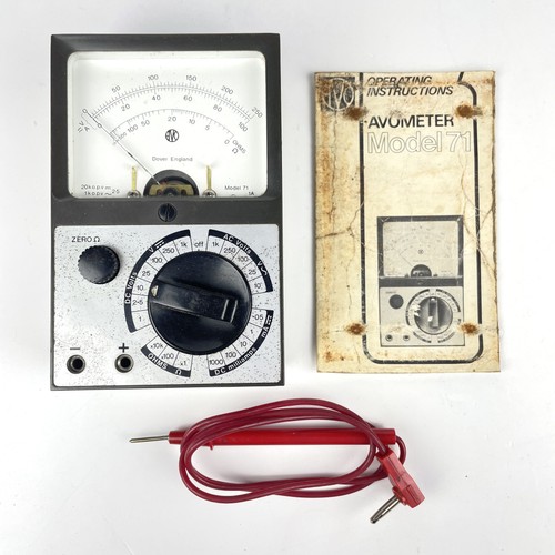 Vintage avo avometer - model, 71