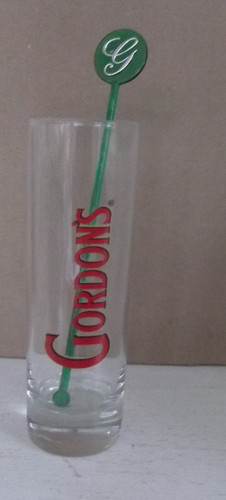 Gordon tall slim gin glass - slim,