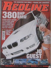 Redline magazine February 2001 Issue 34 Jo Guest