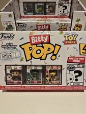 Funko Bitty Pop Disney Pixar Toy Story 4 Pack New Sealed Woody Rex Slinky Dog 