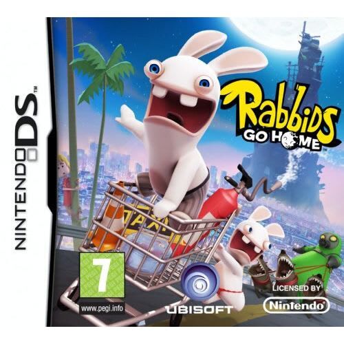 Rabbids home - rabbids, (nintendo