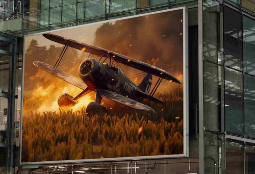 World war fighter plane - war, poster