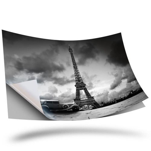 Vinyl sticker bw - x,