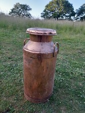 Antique 10 Gallon Copper Milk