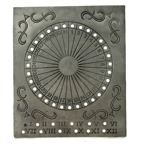 Vintage perpetual calendar - vintage,