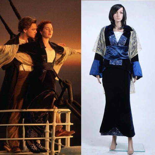 Movie titanic rose blue dress - movie,