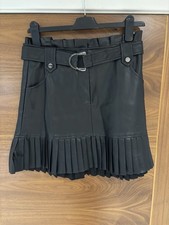 Zara Black Faux Leather