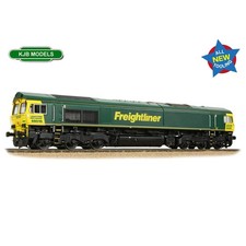 OO Gauge Bachmann 50-001 Class 66/5 66515 Freightliner Green Loco
