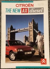 Citroen AX Diesel 1989 UK