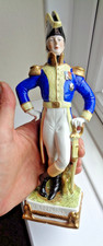 DRESDEN SCHEIBE ALSBACH NAPOLEONIC PORCELAIN MILITARY FIGURE MARSHAL EXELMANS