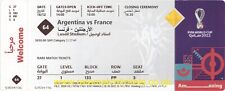 reproduction all FIFA 2022 world cup final match 1-64 PERSONALISED ticket [RMT]