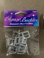 40 Diamante Effect Silver