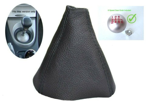 Gear gaiter with - gear, knob