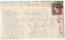 1854 BRACKNELL =105= NUMERAL & UDC BINFIELD (& A PART STATION CDS) TO WEYMOUTH