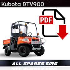 KUBOTA RTV900 DIESEL TECHNICIANS WORKSHOP SERVICE REPAIR MANUAL (PDF DOWNLOAD)