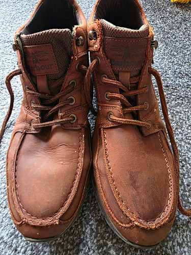 Barbour mens brown leather - barbour,